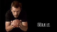 Dark brain black background Hugh Laurie gregory house House M.D.