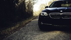 Dark cars BMW roads colors front view vehicles