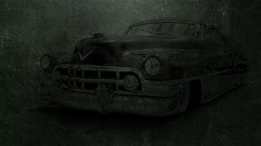 Dark cars Cadillac grunge old cars vintage cars