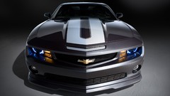 Dark cars chevrolet camaro
