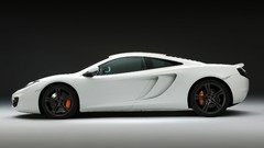 Dark cars McLaren automobiles white cars