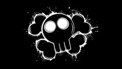 Dark cartoons Toon skulls vectors