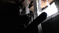 Dark chainsaw creepy Leatherface