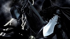 Dark death Horses Reaper Swords fantasy art