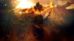 Dark death paintings skulls fantasy art