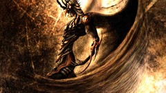 Dark death wings angels artwork fantasy art Francisco Garcés