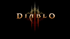 Dark diablo black background