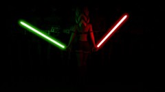 Dark eyes weapons star wars Star Wars: The Clone Wars white 