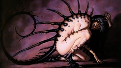 Dark fantasy art spikes