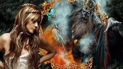Dark Gothic fantasy art