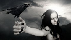 Dark Gothic woman 3d lingerie artwork fantasy art