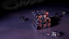 Dark gravitation cubes anime