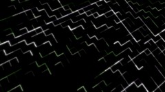 Dark Green abstract electricity lines