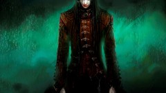 Dark Green demons fantasy art