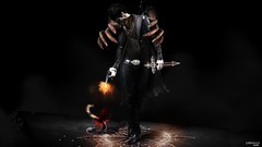 Dark Guns Monsters snakes hunter fantasy art