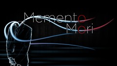 Dark half light abstract neon Typography suit Latin shadows 