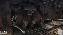 Dark hangar mecha Hawken