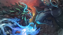 Dark hero versus sage