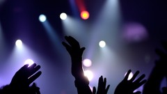 Dark light glare hands