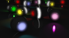 Dark light spheres better any