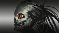 Dark masks illustrations digital art fantasy art