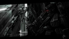 Dark mecha science fiction