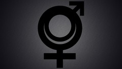 Dark Men Symbols minimalistic Simple Background