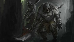 Dark Monsters illustrations digital art video games fantasy art