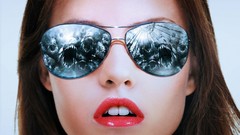 Dark Movies woman fish teeth horror faces scary reflections 