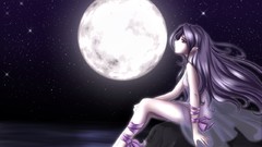 Dark night moon long