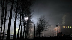 Dark night trains vehicles