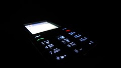 Dark nokia cellphones backlights