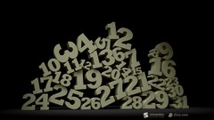 Dark numbers renders