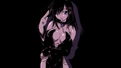 Dark purple eyes Simple