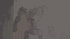 Dark Robots samurai cyborgs creepy