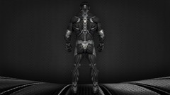 Dark silver crysis crysis 2 nanosuit digital art video games