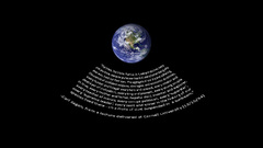 Dark text Earth