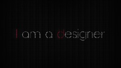 Dark text simple designer Budai Bálint