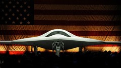 Dark USA craft Northrop Grumman X-47B