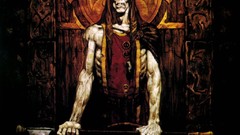 Dark weapons Symbols Undead Warriors axe male doors artwork 