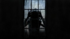 Dark window scary