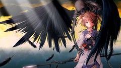Dark wings touhou onozuka komachi Shinigami video games