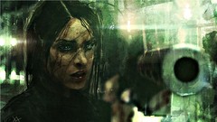 Dark woman blood Anime Resident Evil drawings anime girls