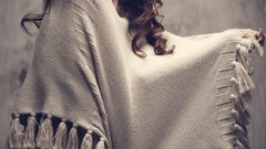 Dark woman fashion artistic