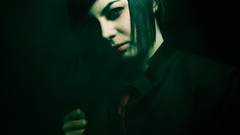 Dark woman portraits I Must Be Dead