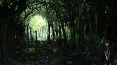 Dark woman rivers forests