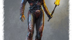 Dark woman the elder scrolls v skyrim