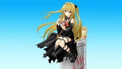 Darkness Anime anime girls to-love-ru Simple Background