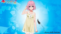 Darkness Anime pink hair anime girls to-love-ru momo velia 