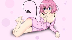 Darkness Anime pink hair anime girls to-love-ru momo velia 